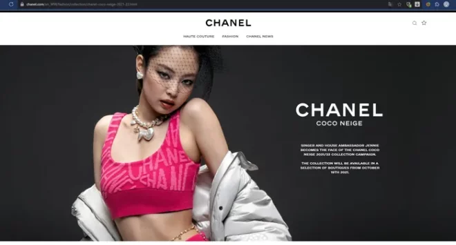 Chanel giới thiệu gương mặt đại diện cho Coco Neige BST – Jennie (Blackpink)