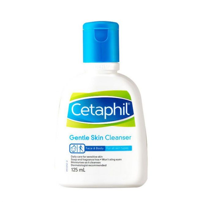Cetaphil Gentle Skin Cleanser có chứng nhận y khoa an toàn sử dụng cho da nhạy cảm