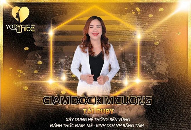 Tài Ruby – Hành trình lột xác của Giám đốc kim cương công ty Yody White Phương Anh