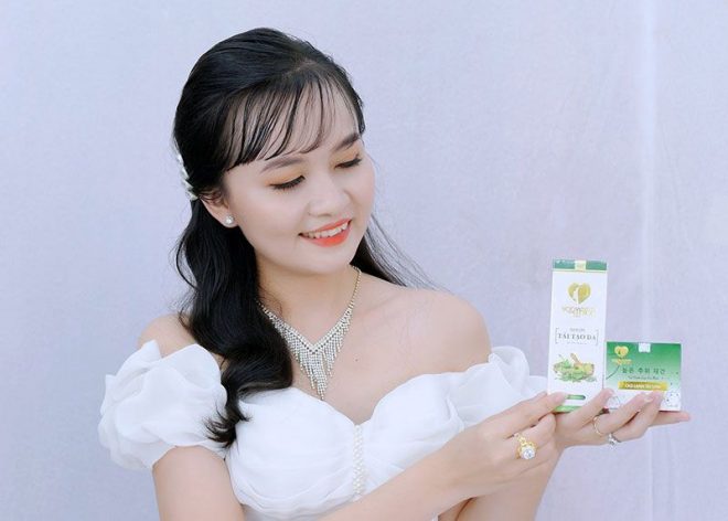 Dương Ngọc Thắm – Vừa làm công nhân vừa kinh doanh online  yody white