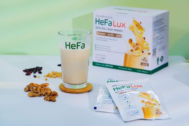 HeFa Lux – Bữa Ăn lành mạnh giàu Protein chất lượng cao tinh chế từ thực vật
