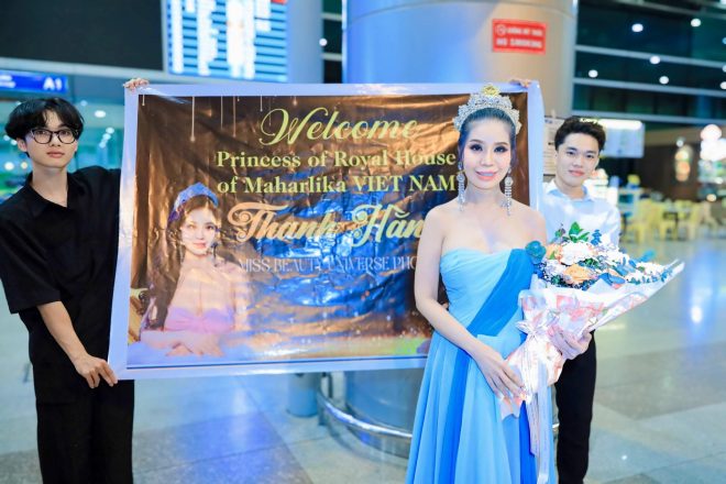 Hoa hậu Thanh Hằng đẹp yêu kiều trịnh trọng trong buổi lễ sắc phong công chúa của bộ tộc Hoàng gia Maharlika – Philippines
