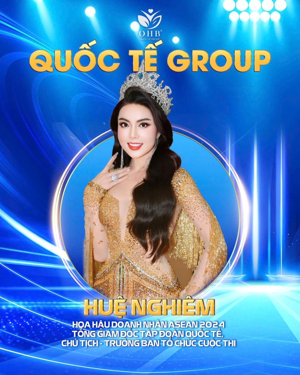 Hoa Hậu Nghiêm Huệ : Bước tiến vững chắc cho phụ nữ bản lĩnh và quyền lực 2 z7097615545944 e6e70c86ed16e1f58dede42033122a1a