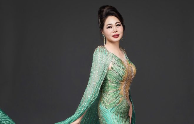 Á Hậu 3 Hoàng Thị Tám truyền cảm hứng và trở thành tấm gương sáng cho con cháu noi theo