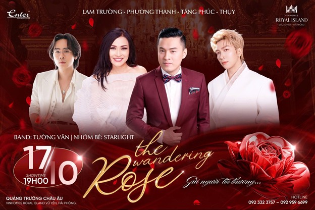 Đêm nhạc The Wandering Rose: Đóa hồng nở rộ giữa lòng đất cảng
